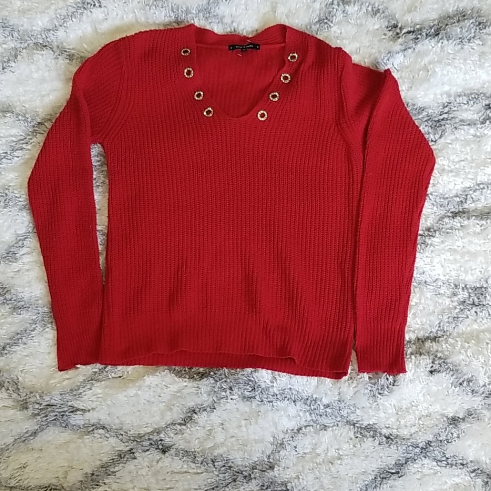 (NWOT)Sage & Vicky sz M. Top